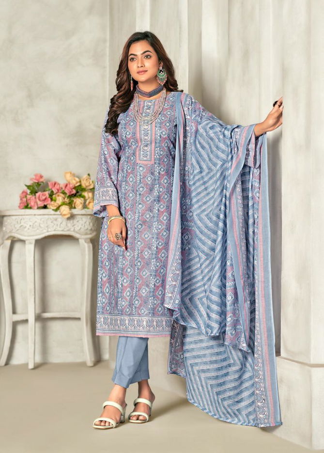 Adhira Vol 4 By Skt Printed Cotton Dress Material Catalog